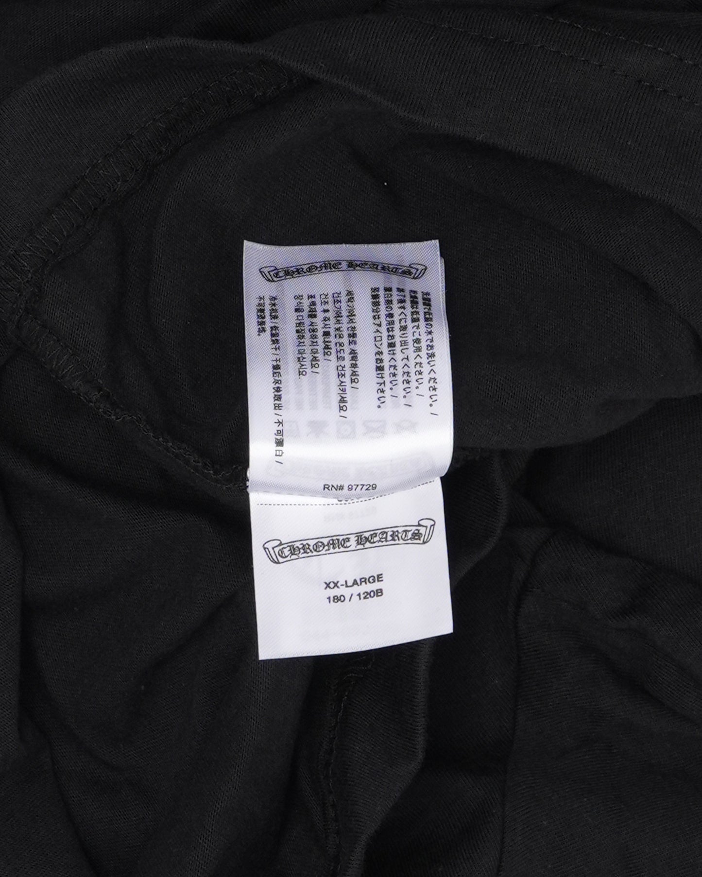 Neck Logo Long Sleeve Pocket T-Shirt