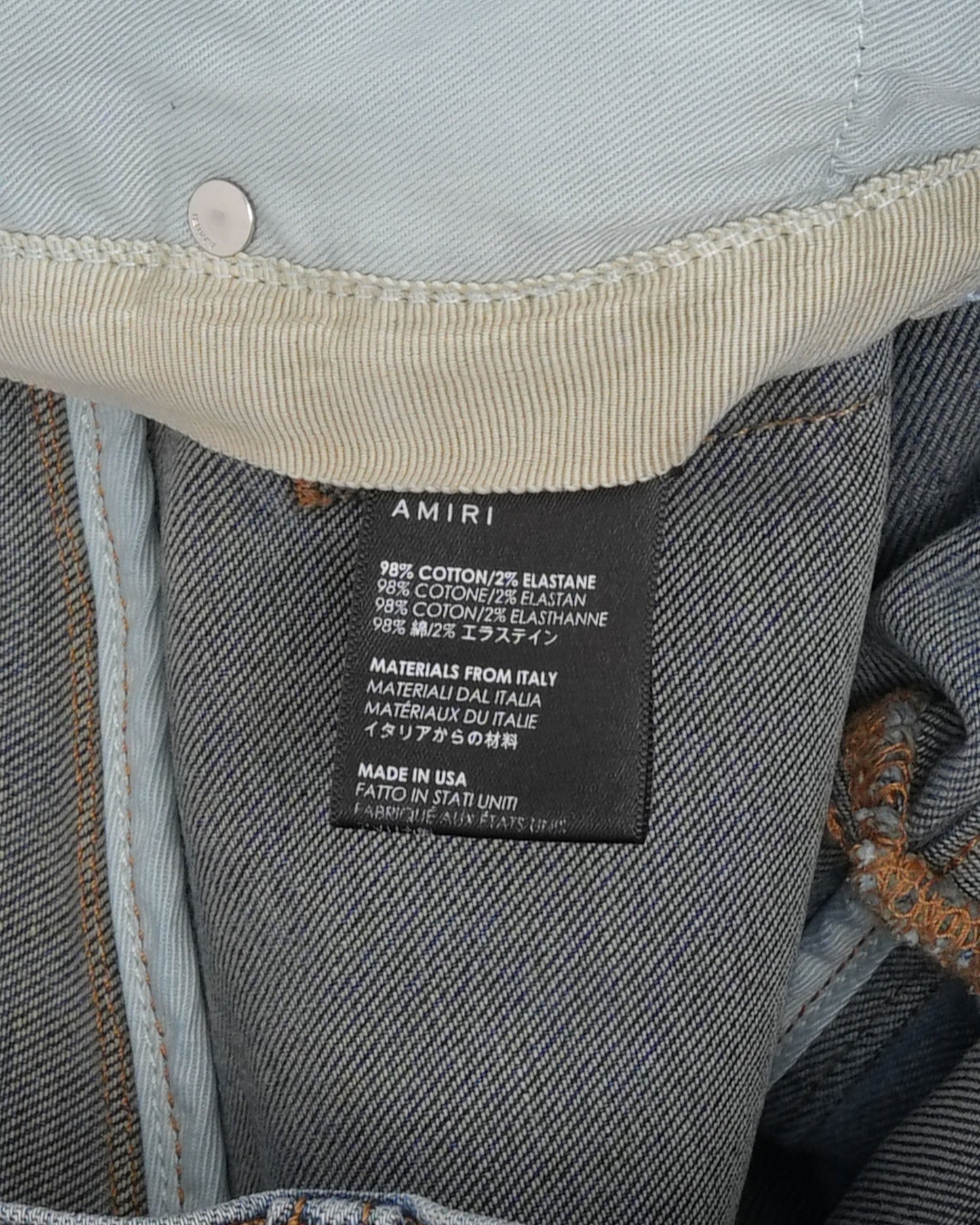 Repaired Distressed MX1 Jeans