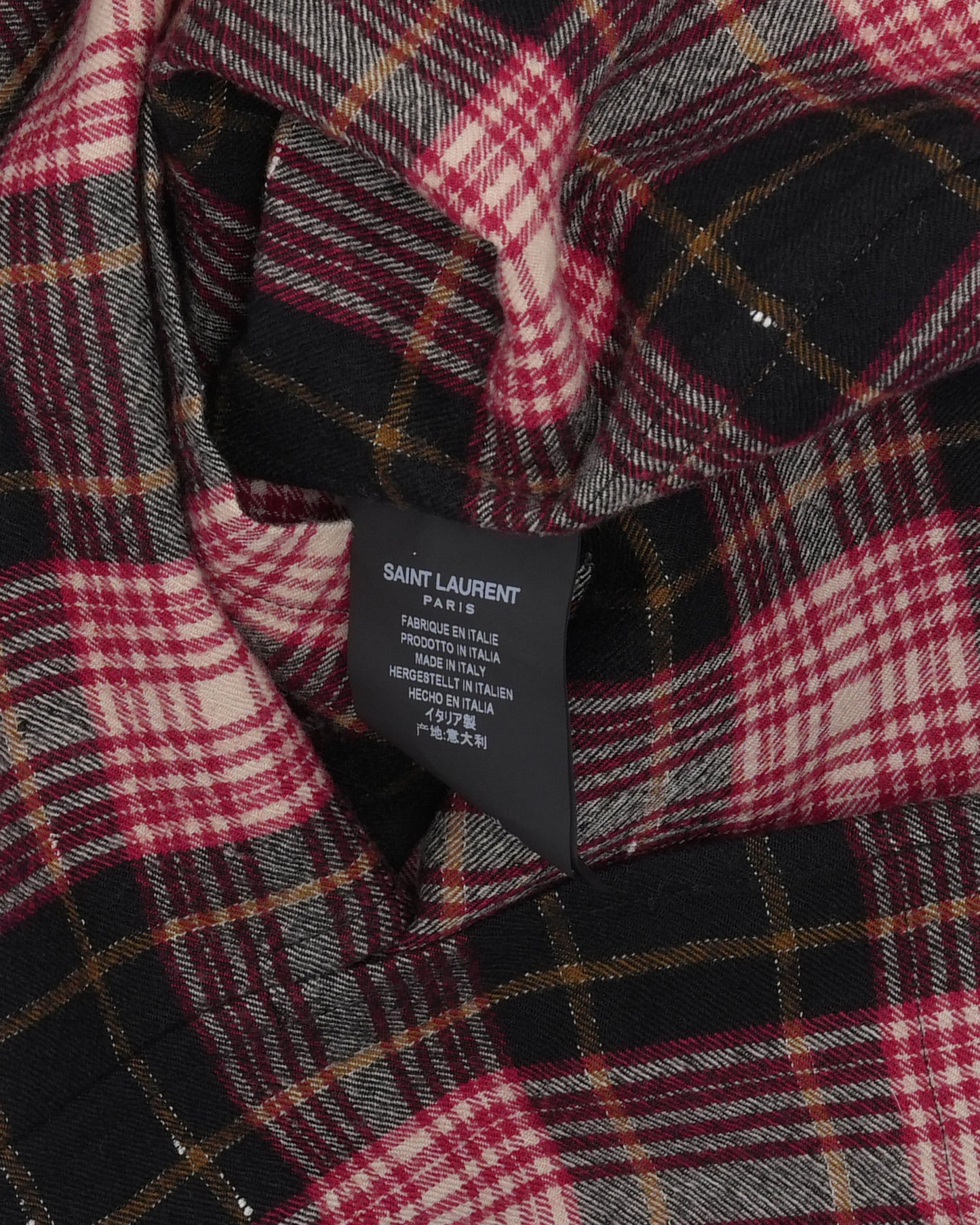 Flannel Popover Shirt