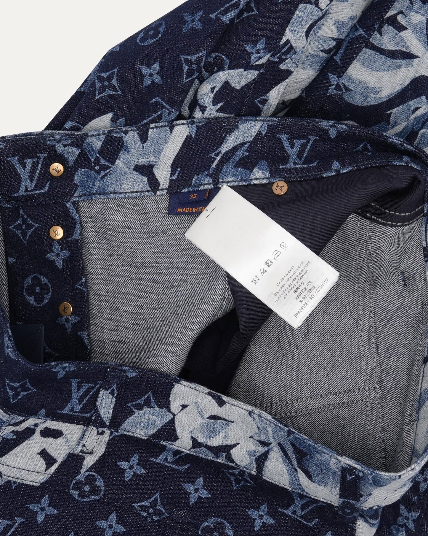 Floral Monogram Jeans