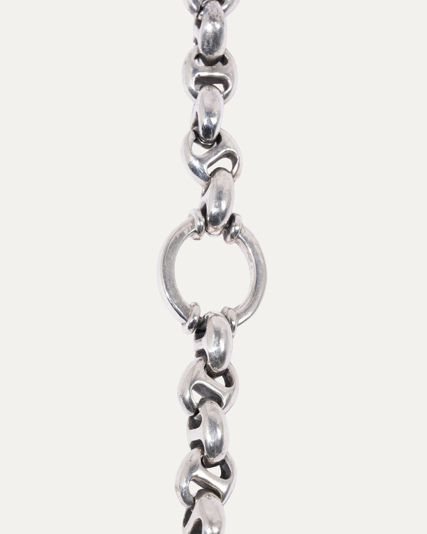 10MM Open-Link Wallet Chain w/ Diamond Toggle