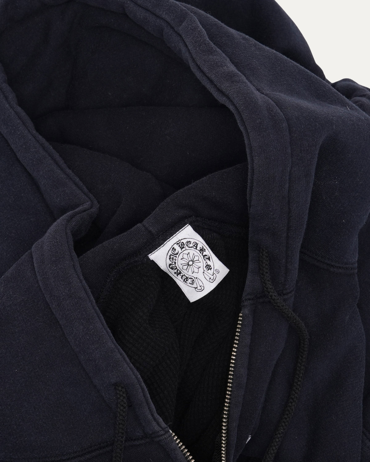 Plus Cross Thermal Lined Zip Up Hoodie
