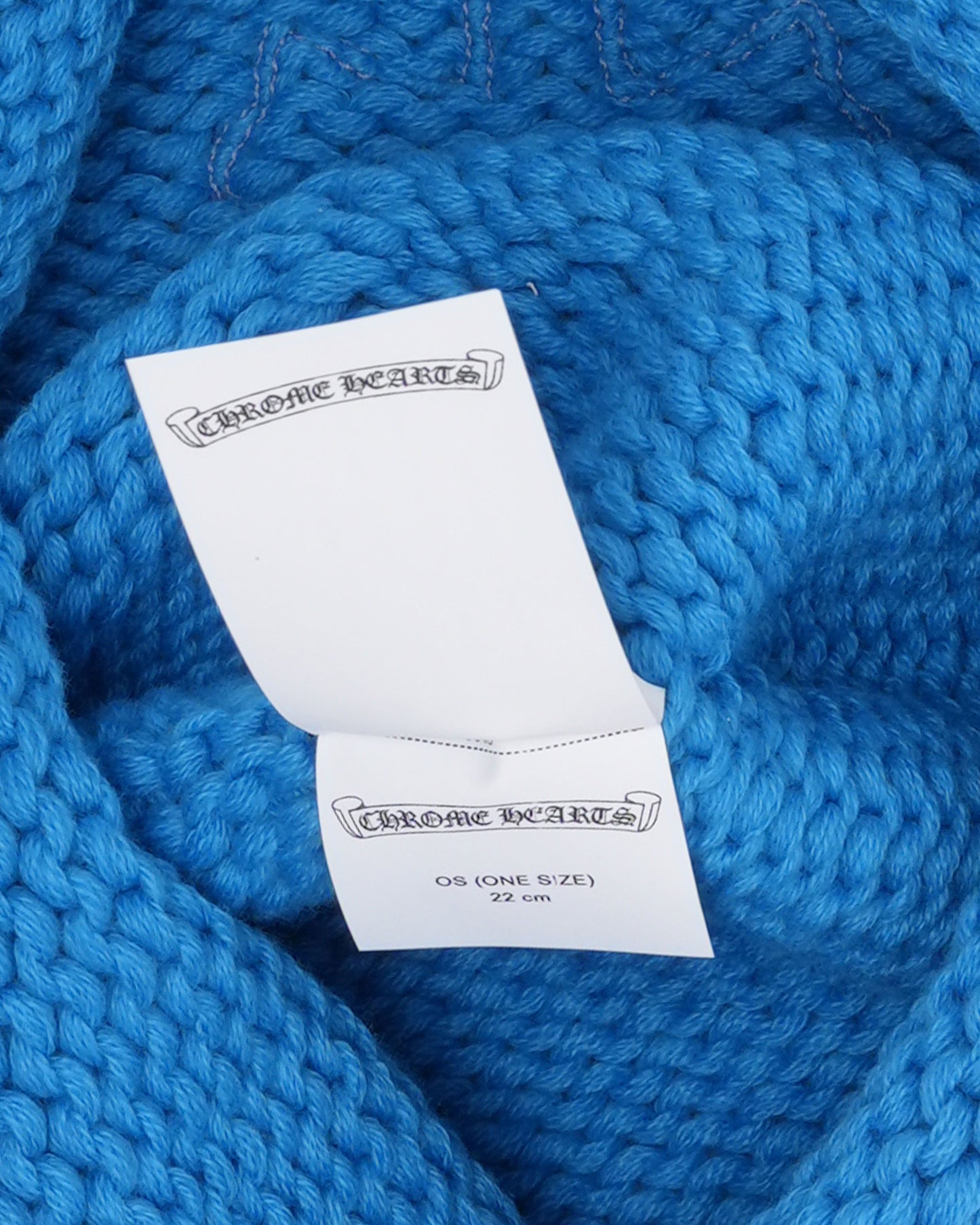 Cashmere Cross Patch Beanie