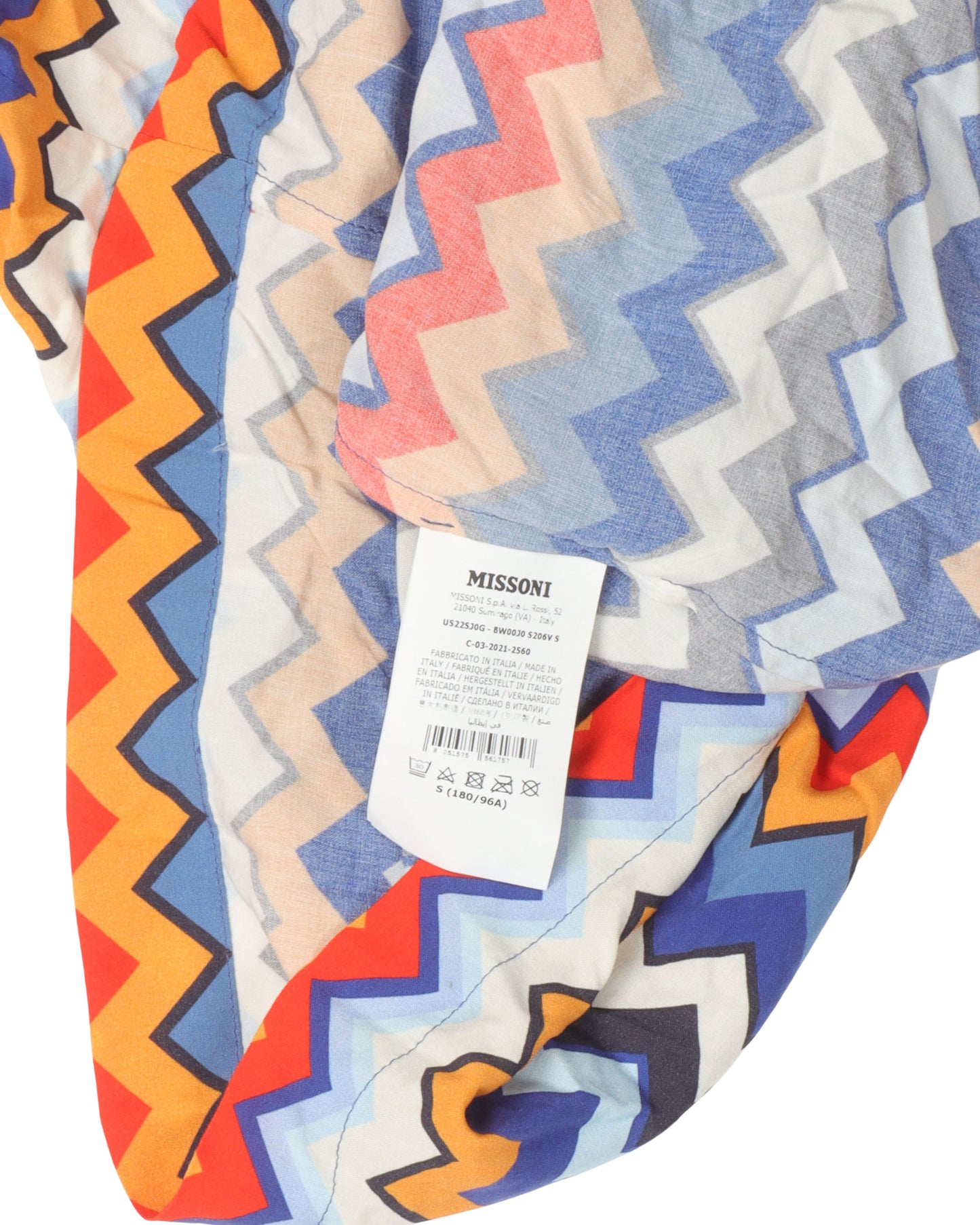 Printed Rayon Short Sleeve Shirt