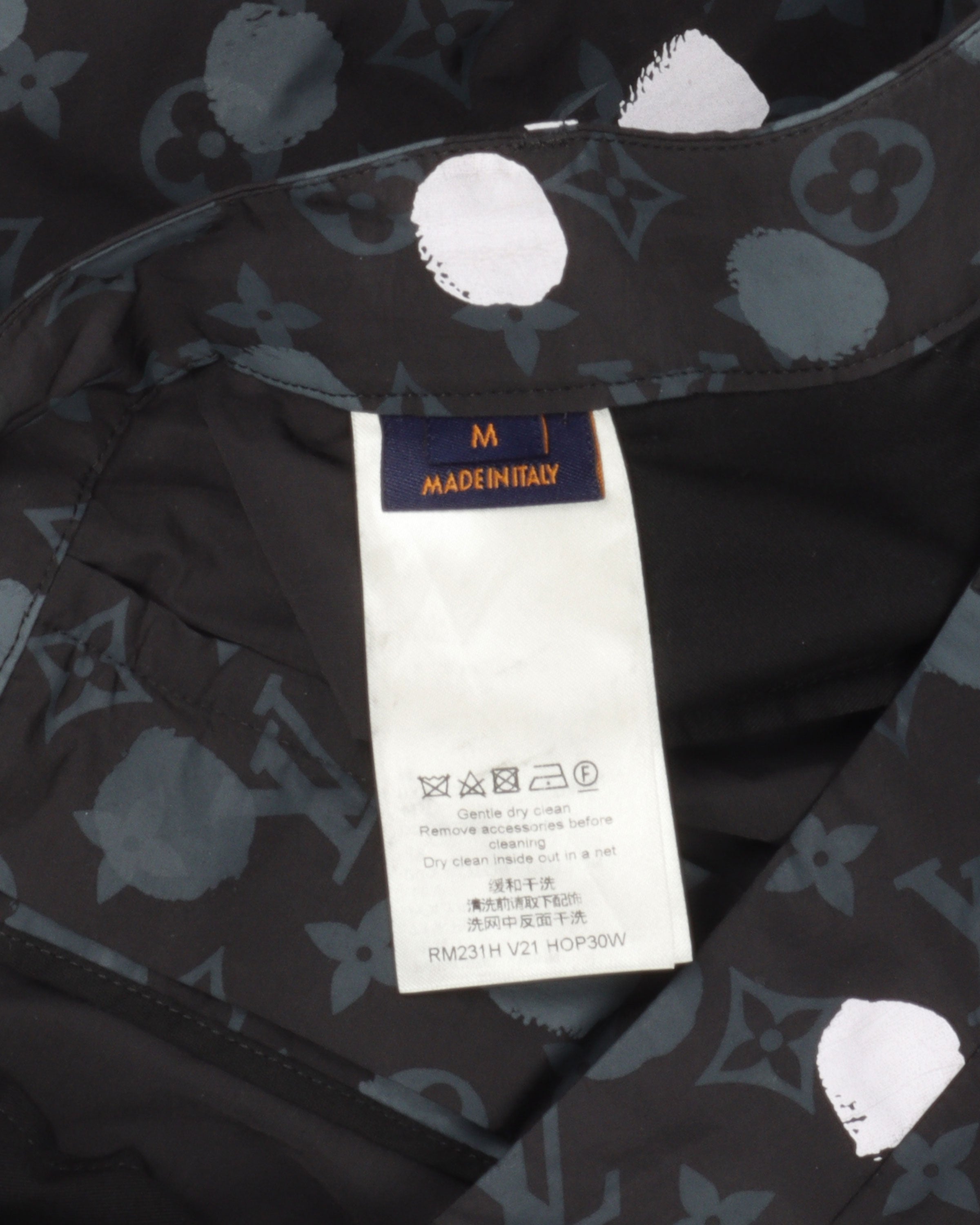 Louis Vuitton x Yayoi Kusama Monogram Painted Dots Cargo Pants Sea Lion  Grey Men's - FW22 - US