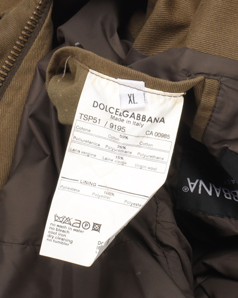 AW03 Bondage Parachute Jacket