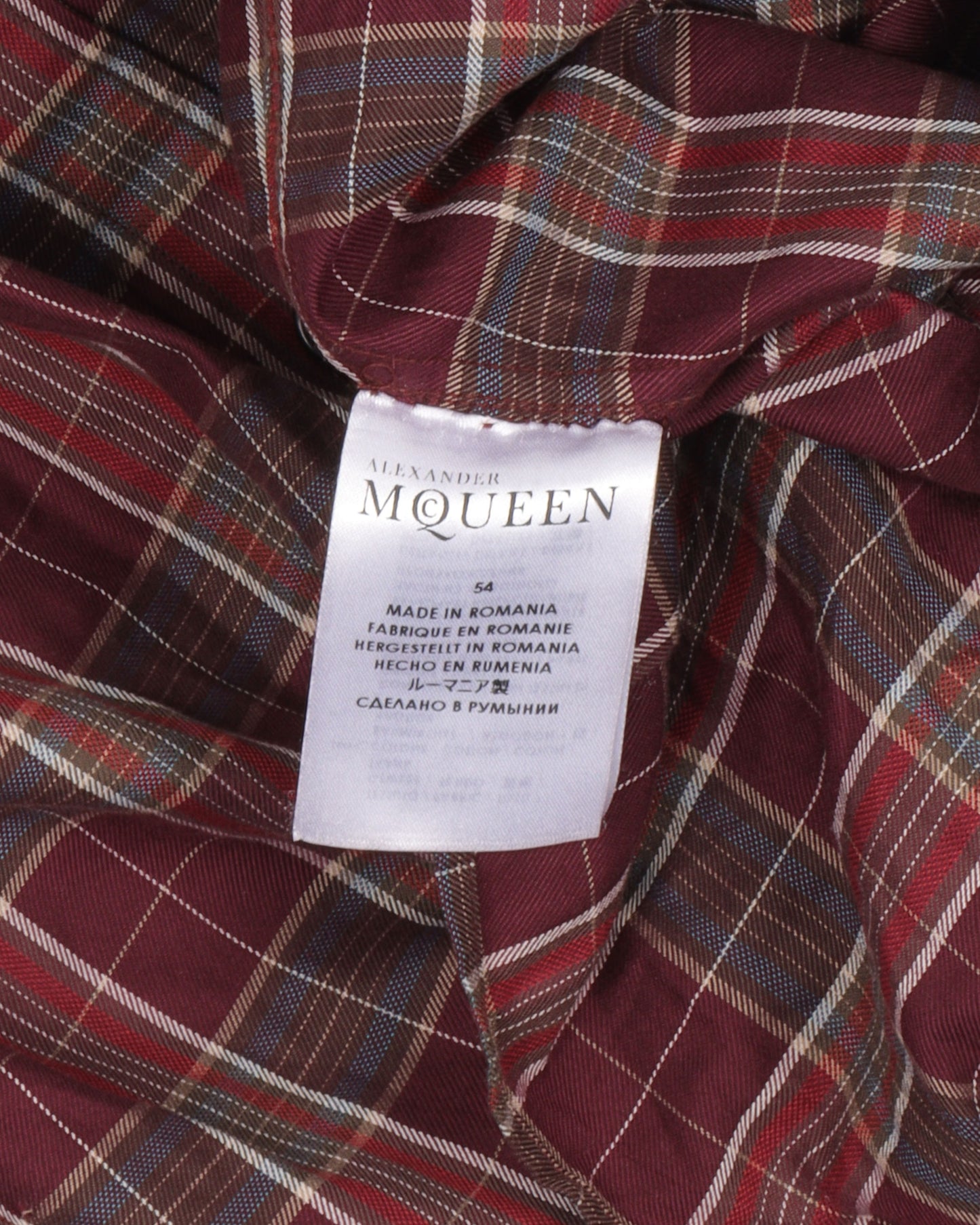Gun Holster Plaid Button Up Shirt