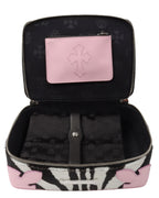 Leather & Pony Hair Jewelry Case