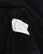 Embroidered Vertical Logo Hoodie