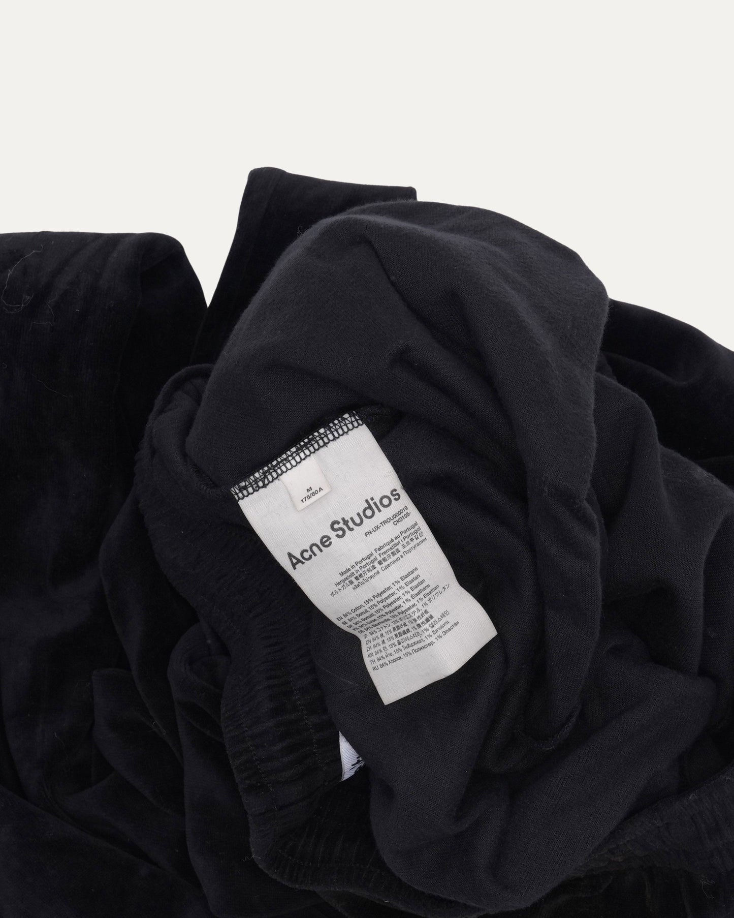Velour Logo Sweatpants