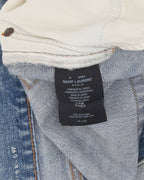 Distressed Light Wash Jeans