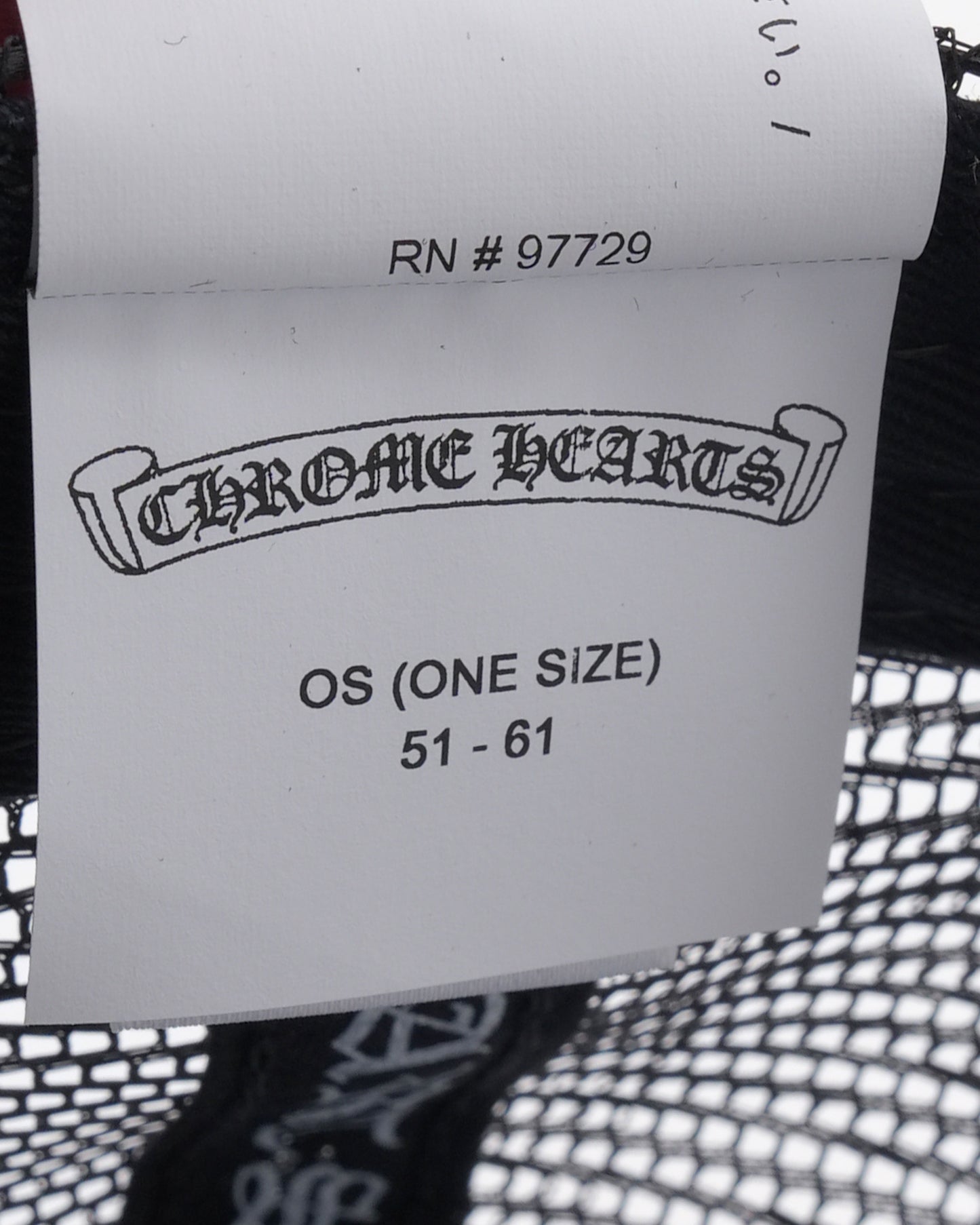 Pony Hair Cemetery Cross Patch Trucker Hat