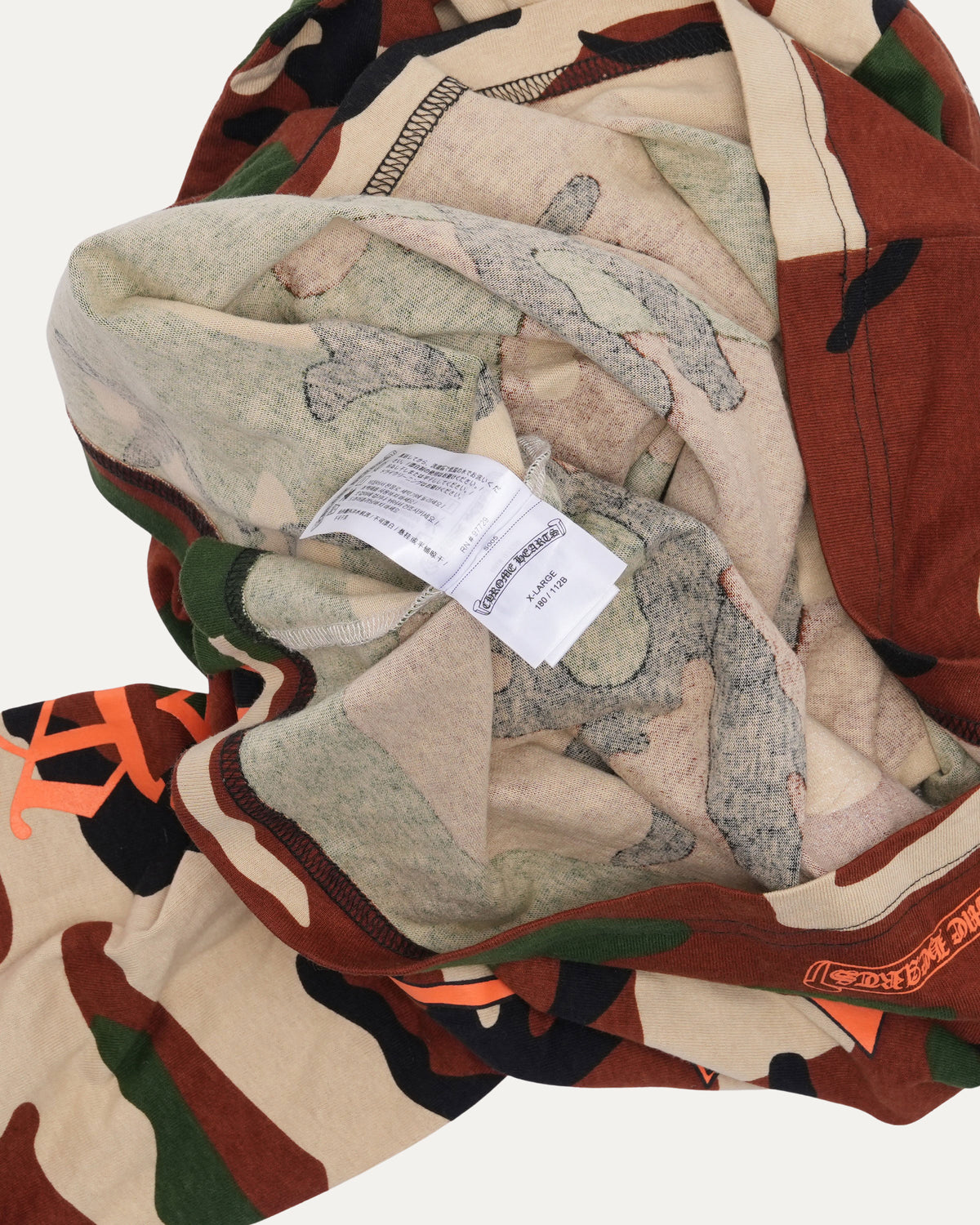 Camouflage Matty Boy Caution Long Sleeve T-Shirt