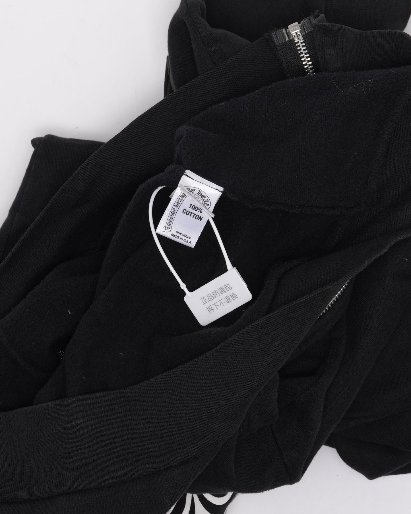 Vintage Thermal Lined Fleur Logo Zip Up Hoodie