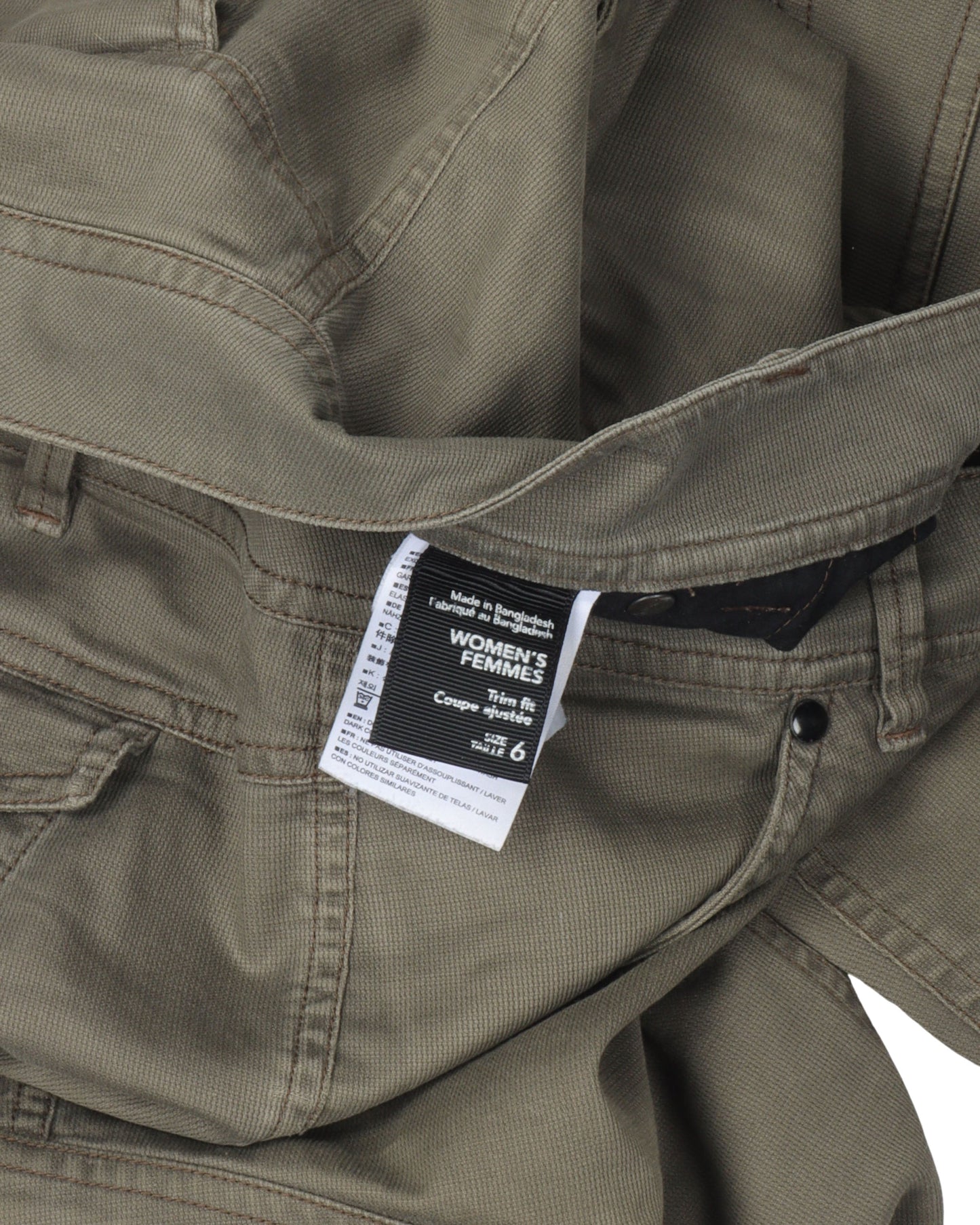 Slanted Pocket Cargo Pants