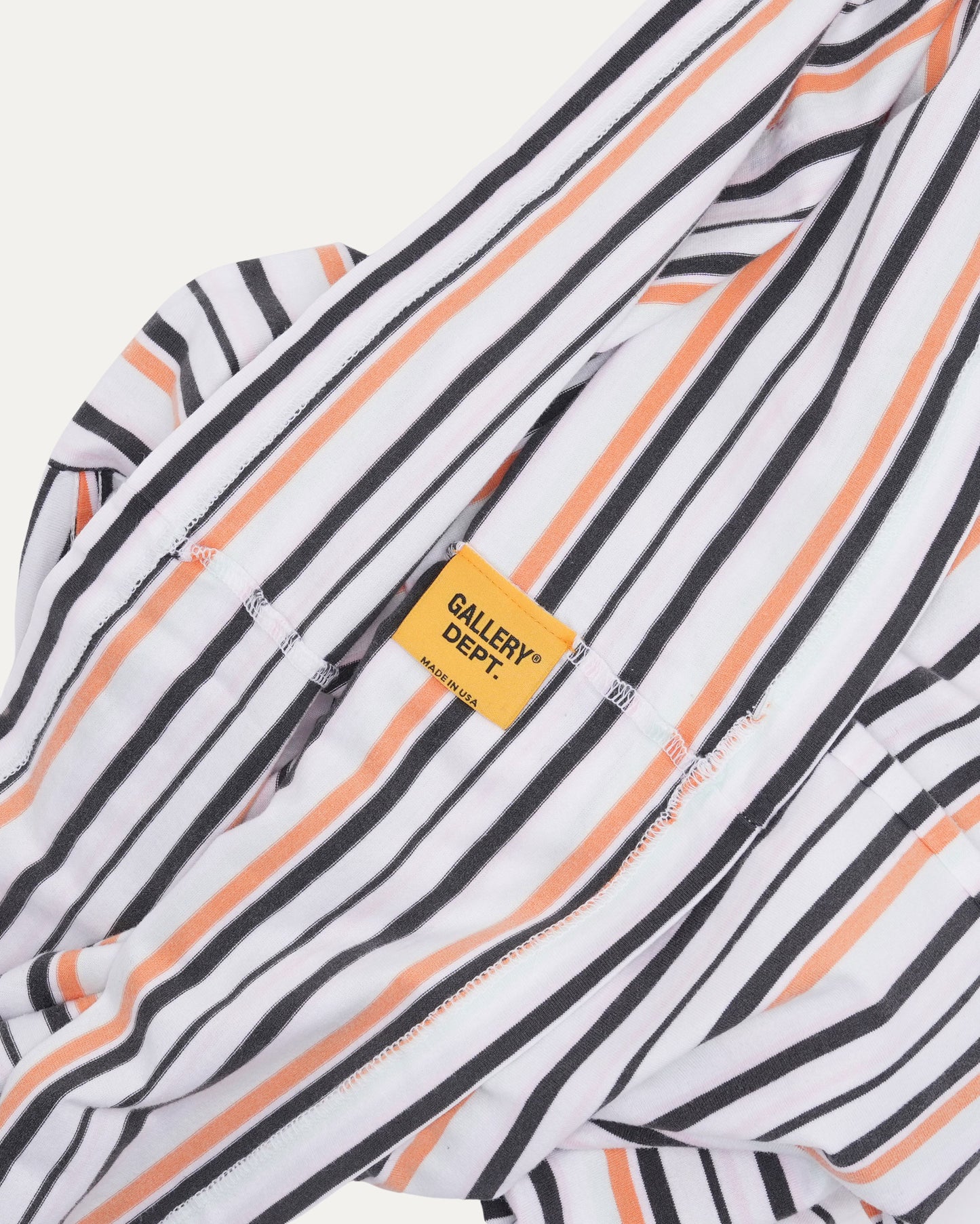 Nelson Striped Paint Splatter T-Shirt