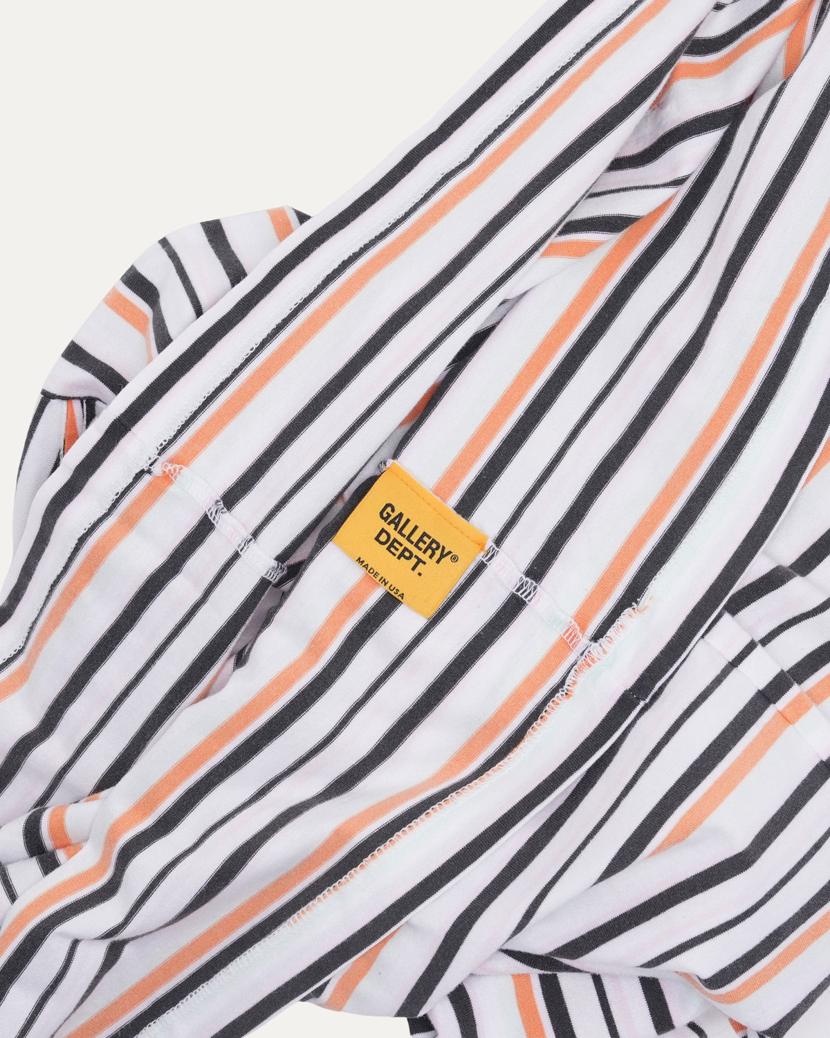 Nelson Striped Paint Splatter T-Shirt