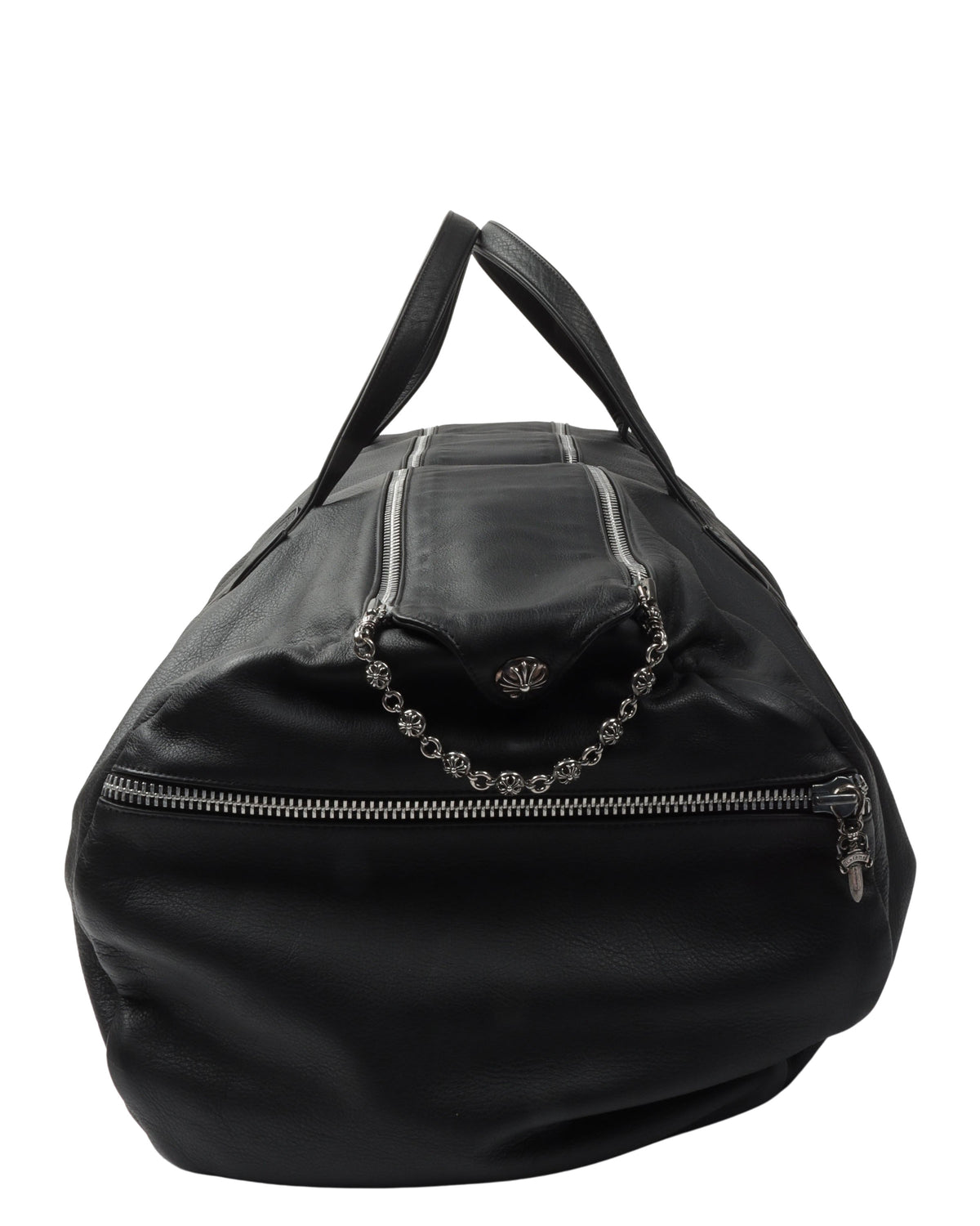 XL Leather Boston Duffel Bag