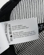 Leather Cross Patch Trucker Hat