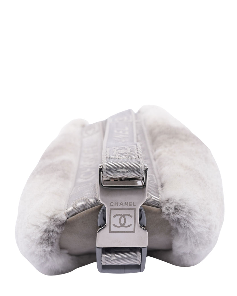 Sport Line Rabbit Fur Mini Bag