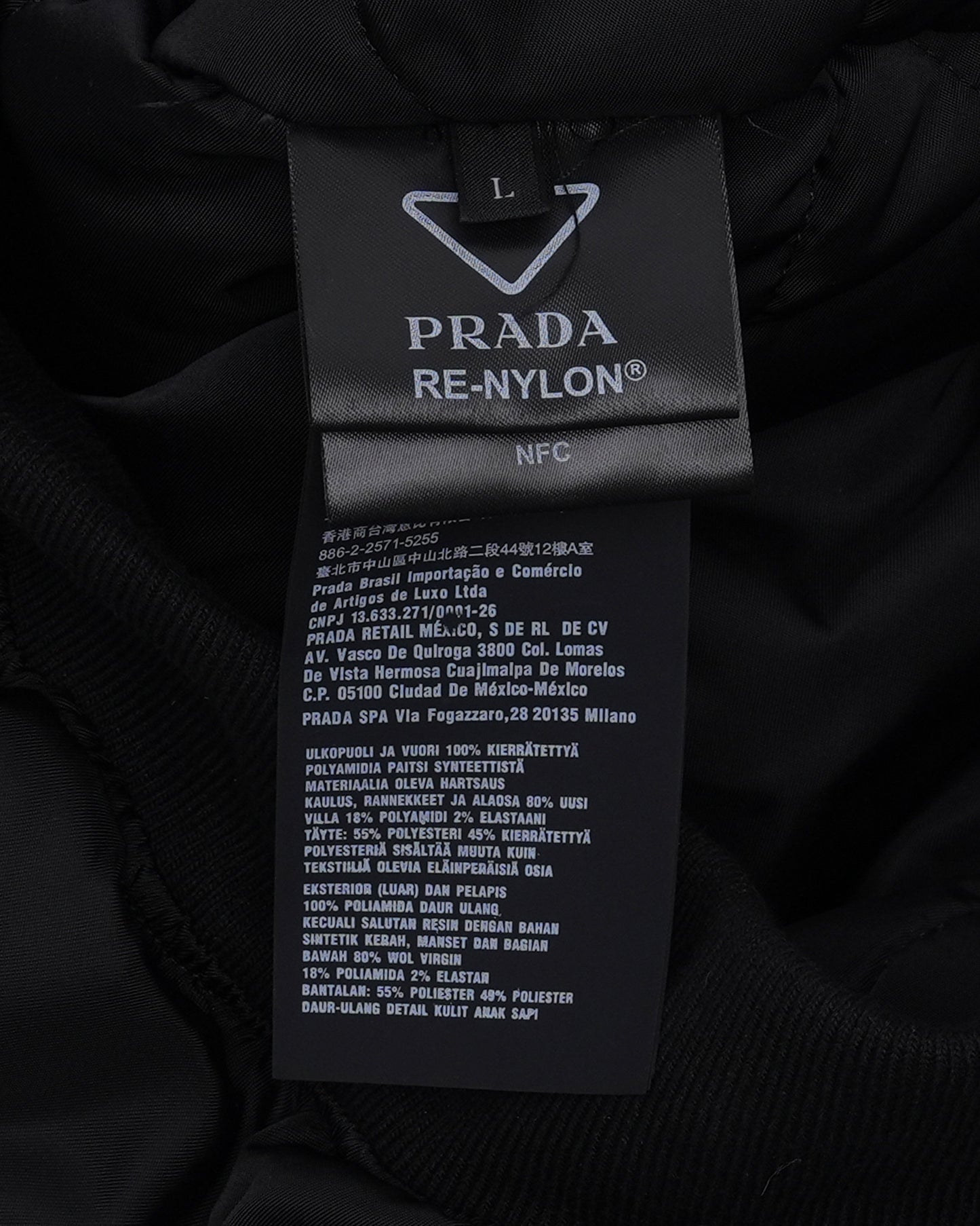 Re-Nylon Bomber Jacket