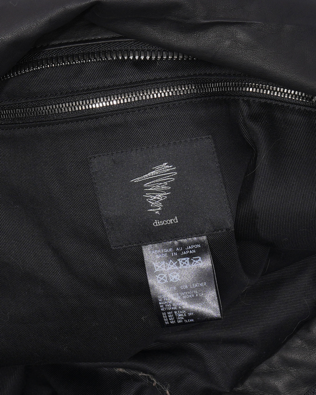 Discord Leather Messenger Bag