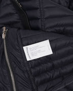 Cross Patch Nylon Insulated Shirt Jacket