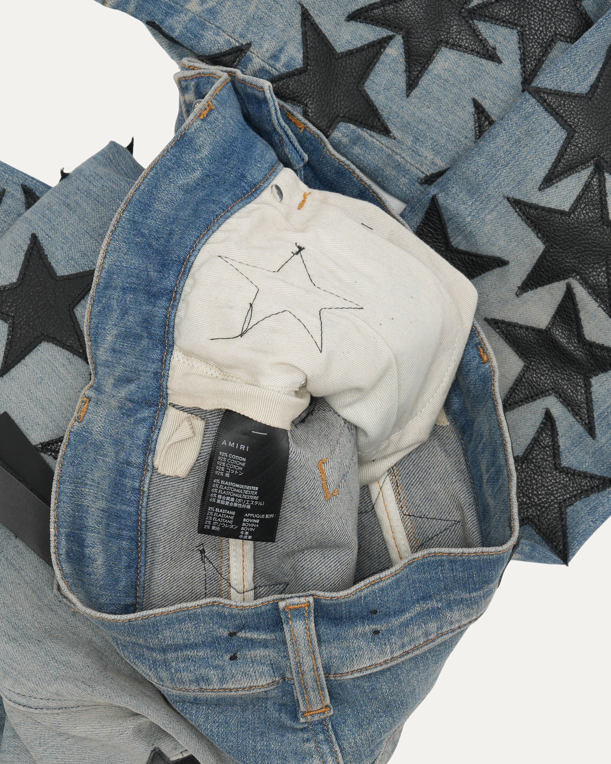 Chemist Star Patch Jeans