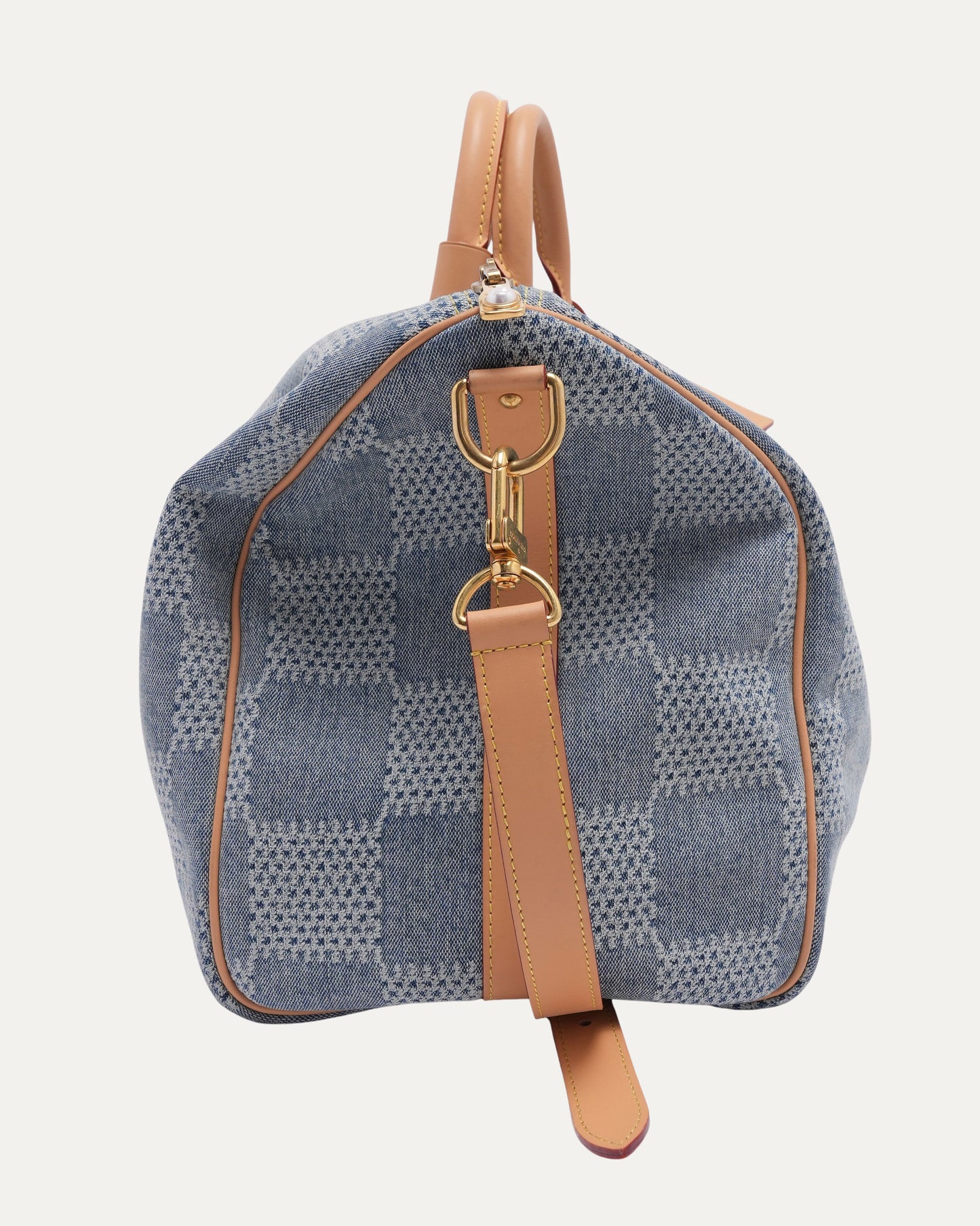 Denim Damier Keepall Bandoulière 50