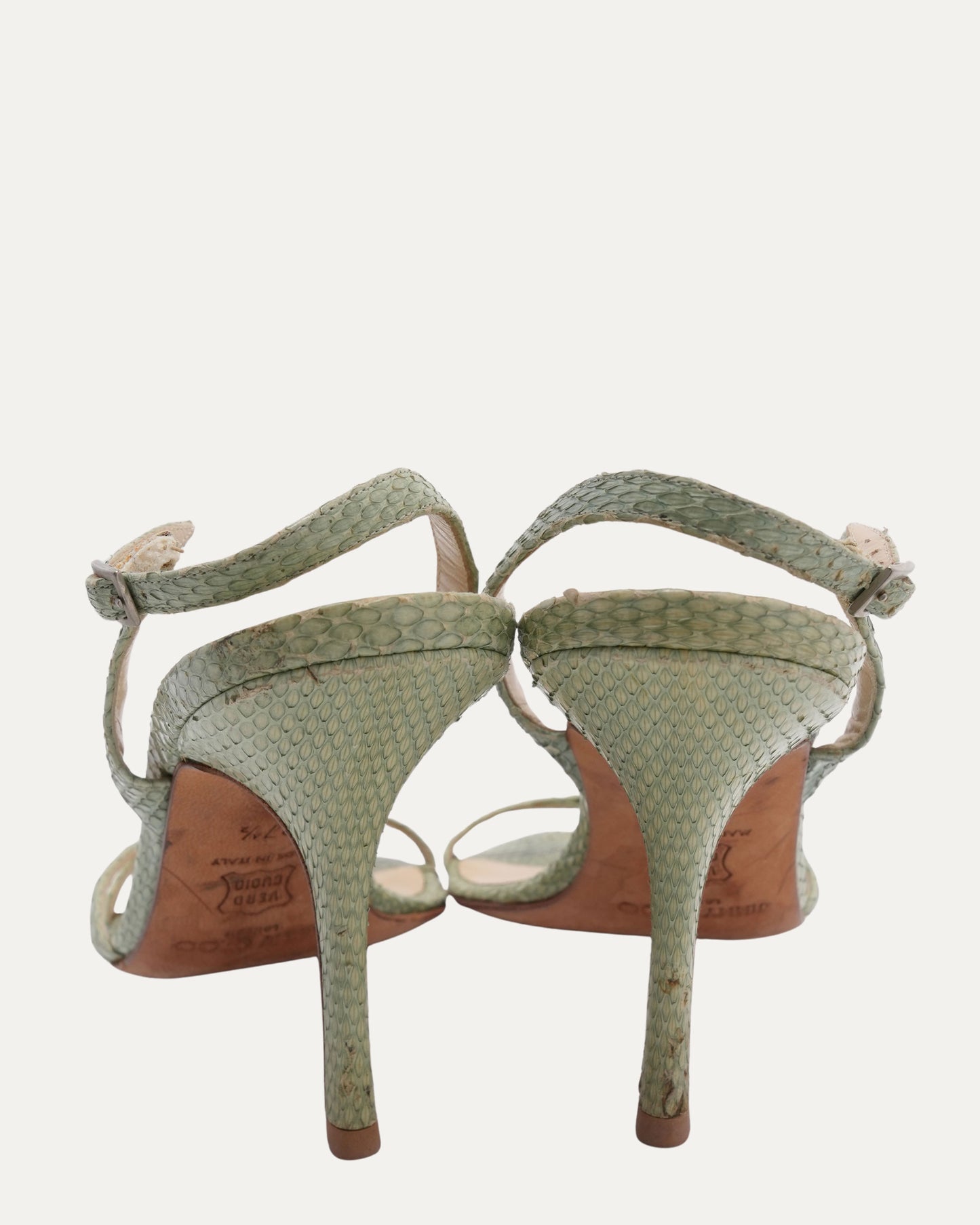 Snakeskin Elsy Heels
