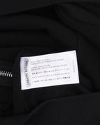 Paris Exclusive Beaded Horseshoe Logo Thermal Zip Up Hoodie
