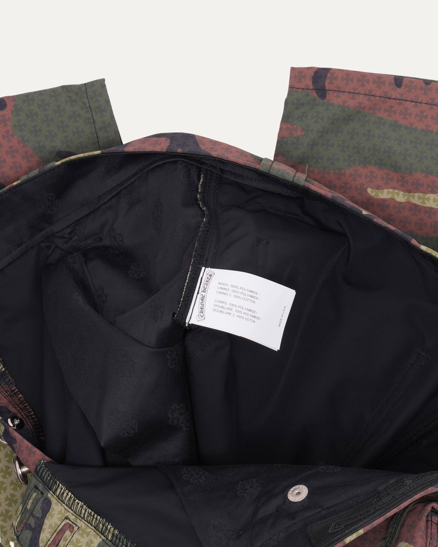 Camouflage Nylon Double Knee Pants