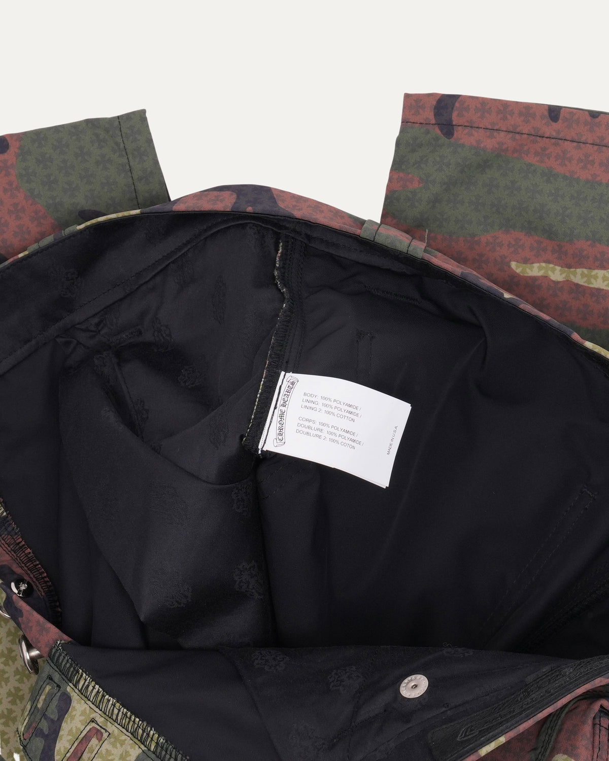Camouflage Nylon Double Knee Pants