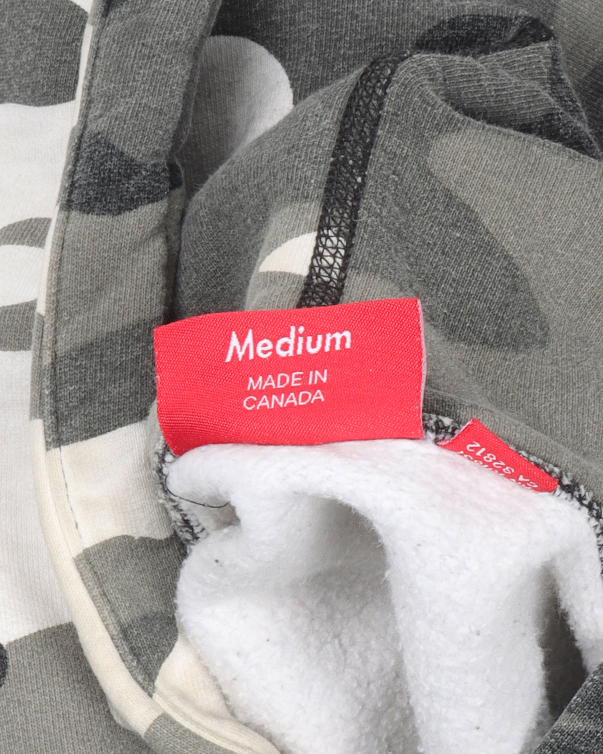 Snow Camo Box Logo Hoodie