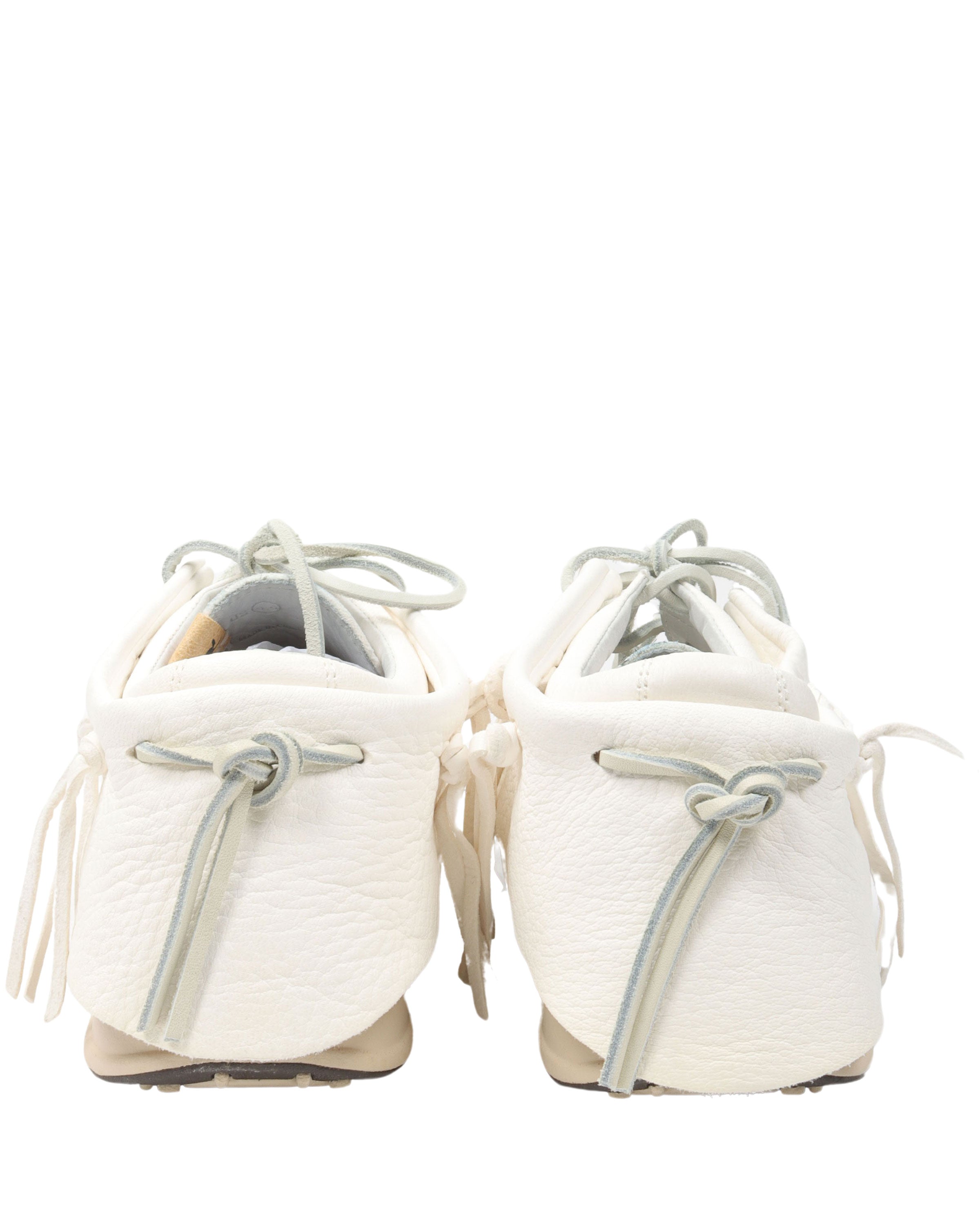 Fringed Leather Moccasin Sneaker