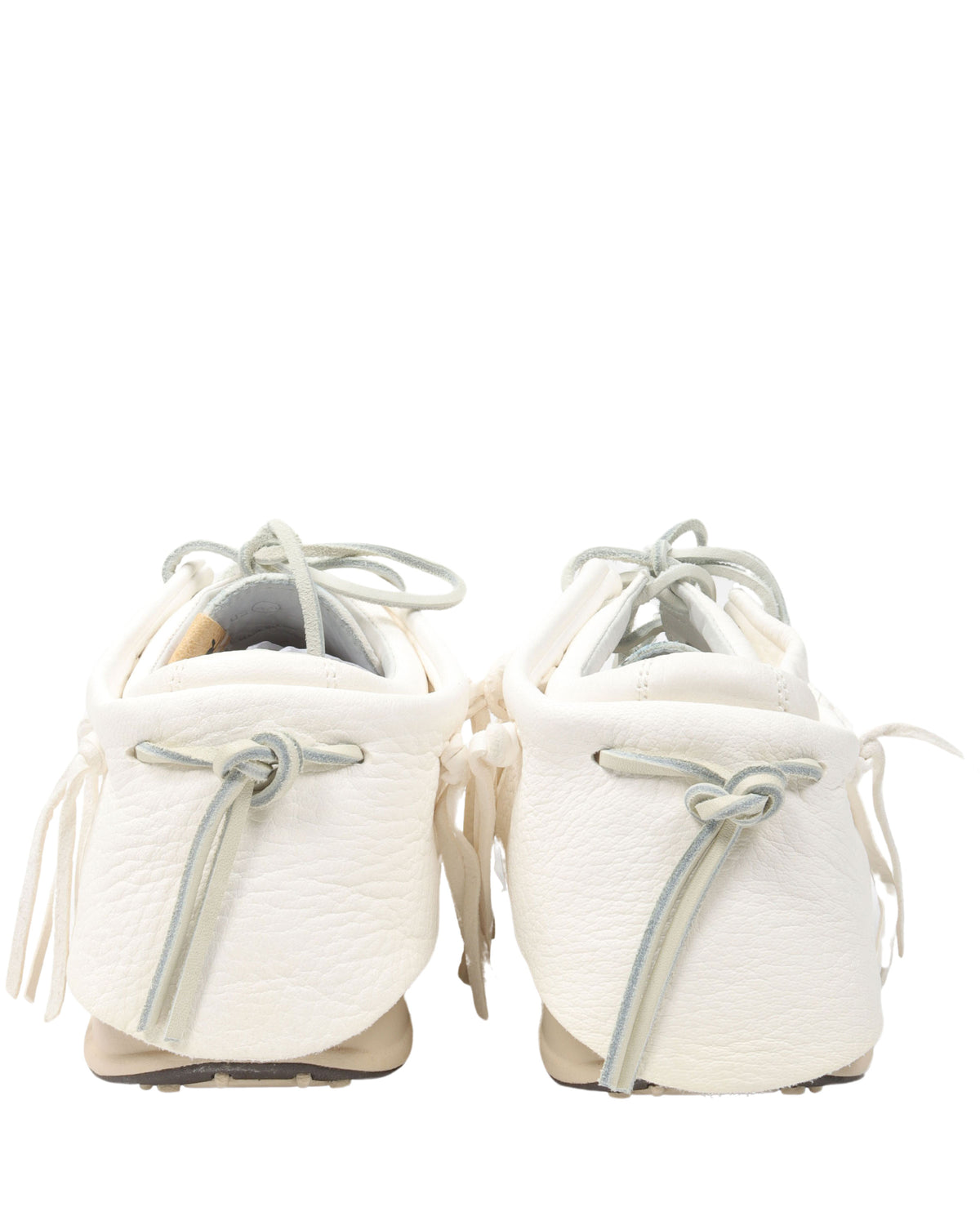 Fringed Leather Moccasin Sneaker