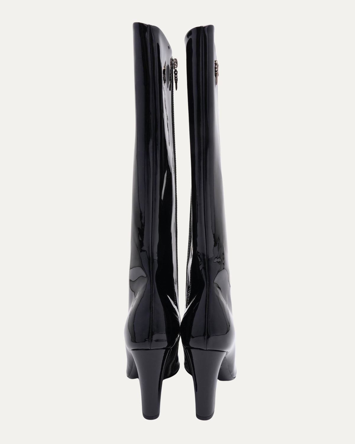 Patent Leather Dagger Embellished Sugar Jones Boots