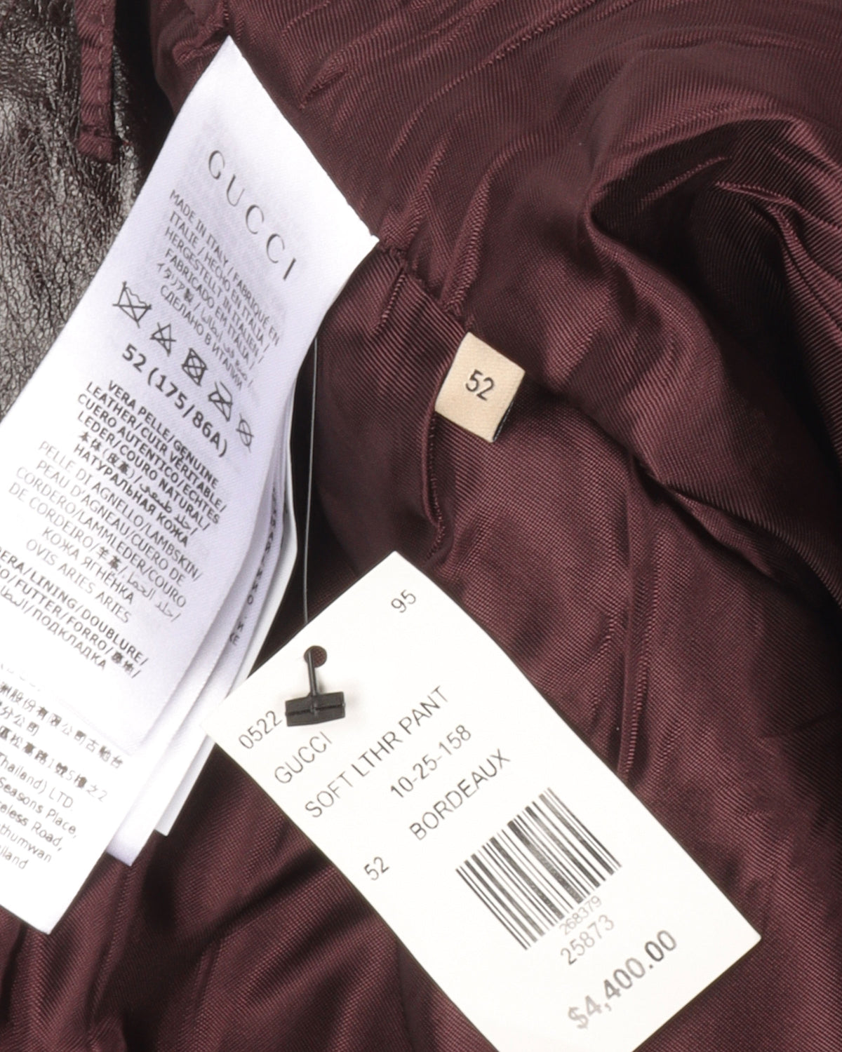 Lamb Leather Pants