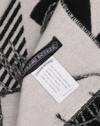Plus Cross Patch Cashmere Throw Blanket