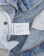 Levi's 501 Heart Embellished Cross Patch Jeans