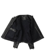 Cafe Racer Leather Jacket