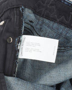 Cross Patch Denim Shorts