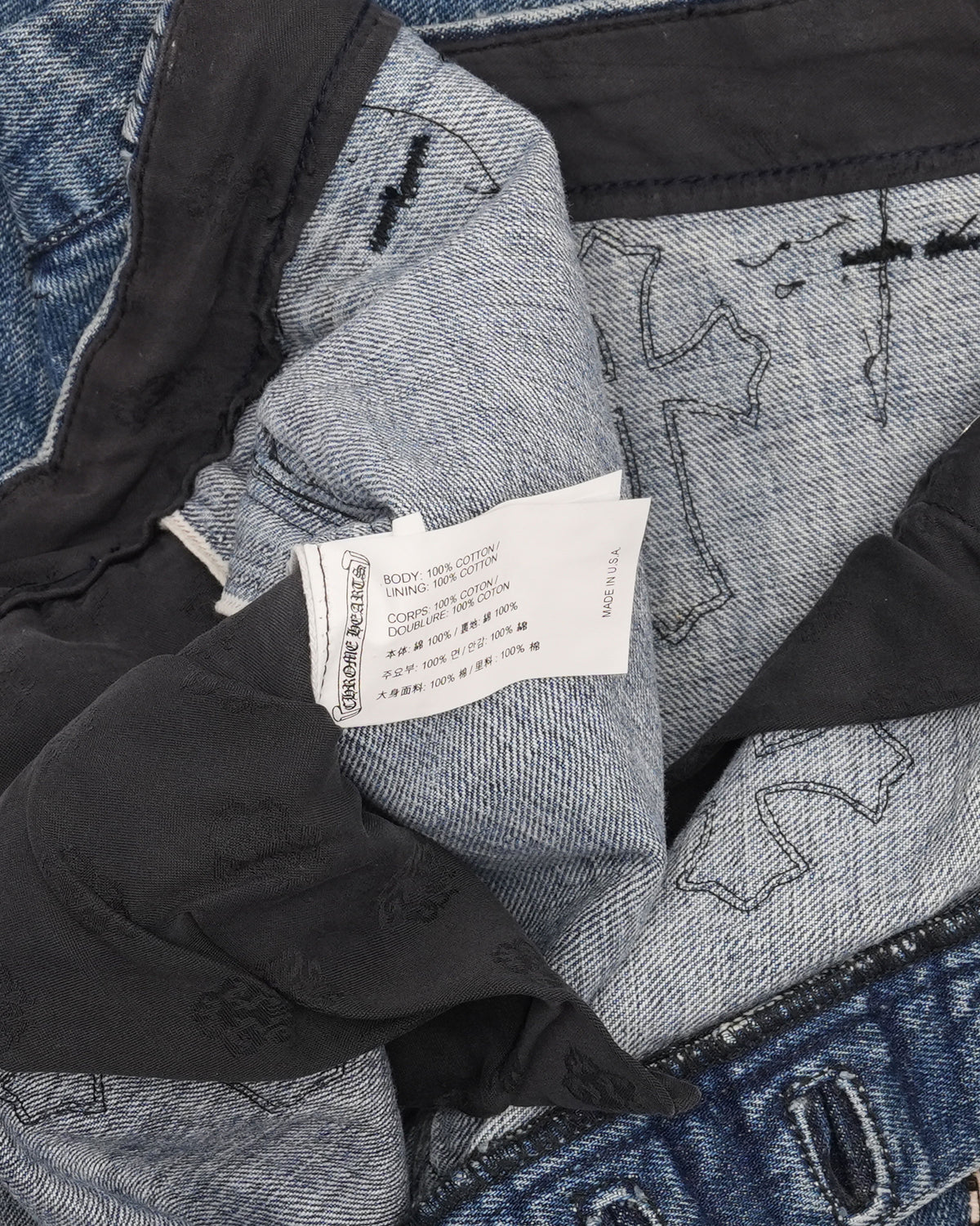 Turbo Diesel Cross Patch Carpenter Jeans