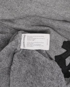 Cotton Blend Cross Patch Crewneck Sweatshirt