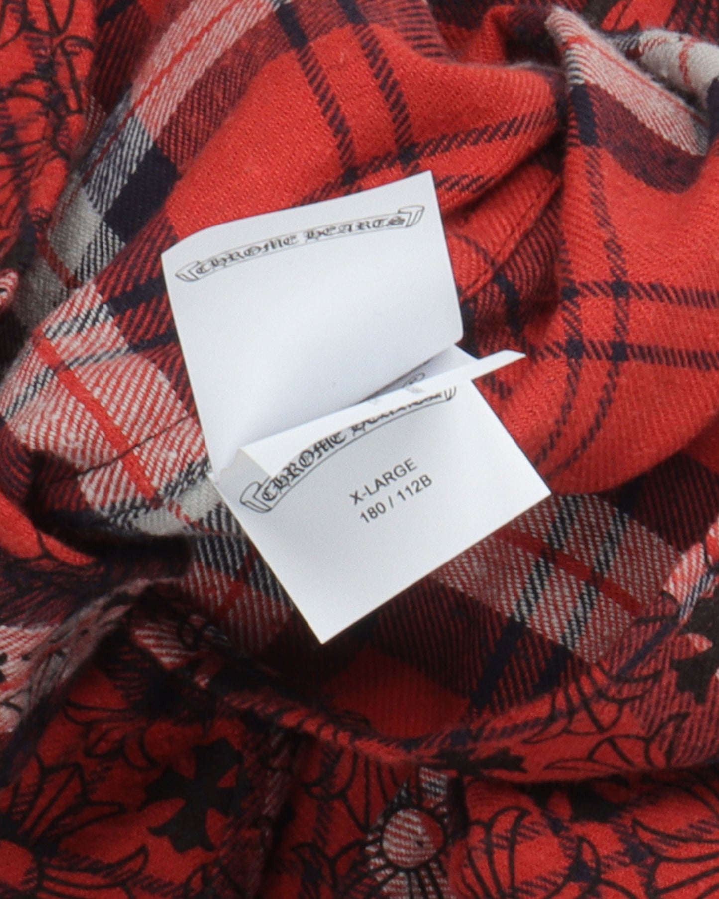 Cross Patch Cotton Flannel Shirt