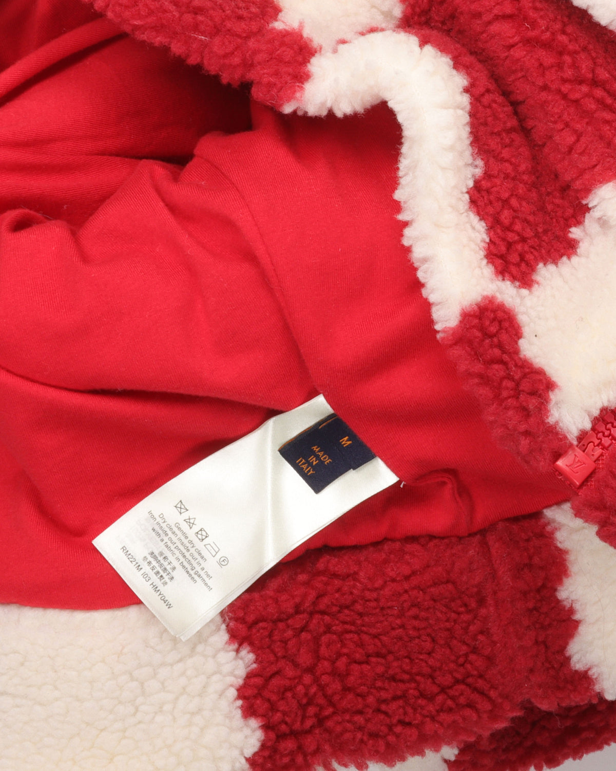 Nigo Damier Fleece Zip Up Jacket