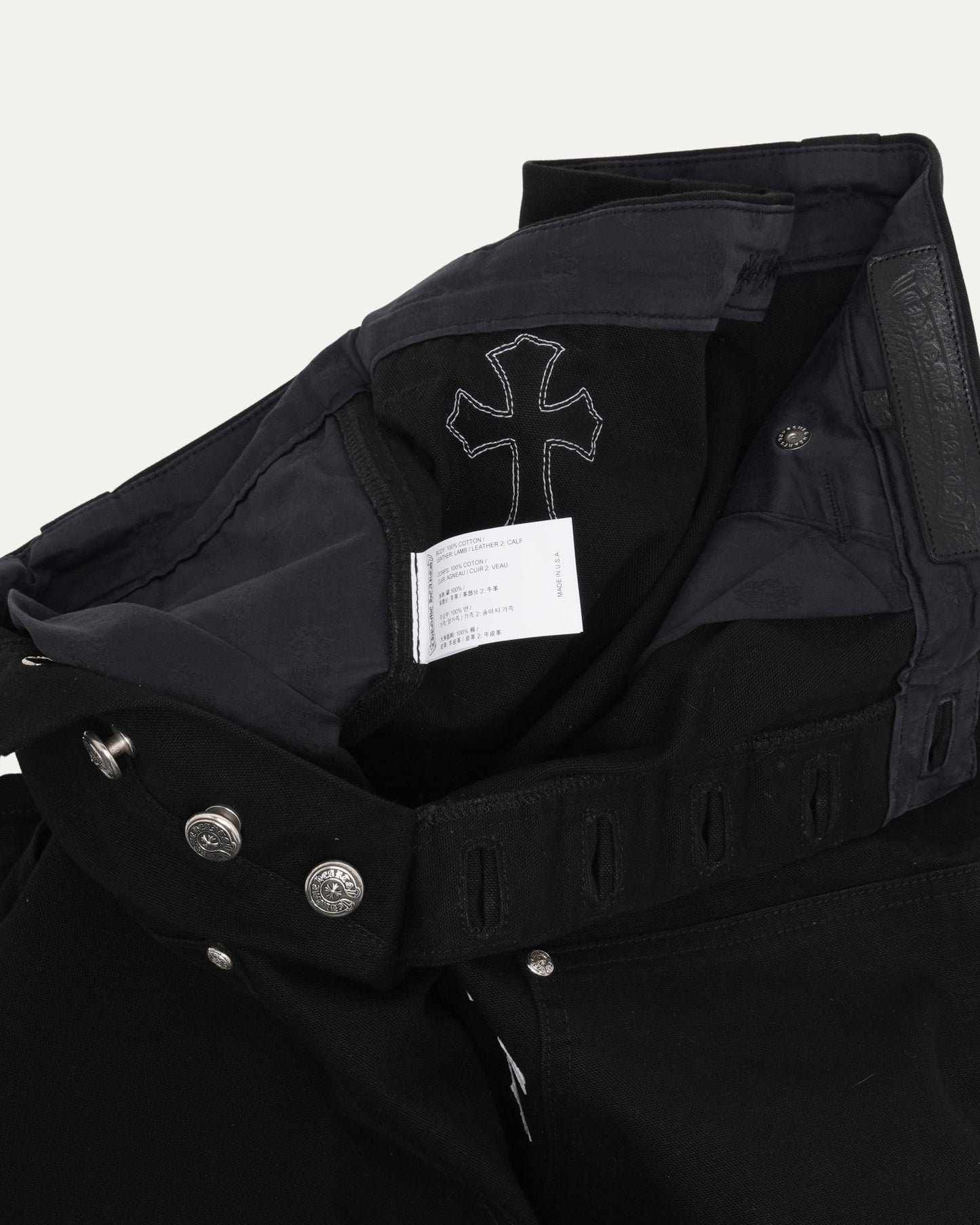 Cross Patch Double Knee Carpenter Pants