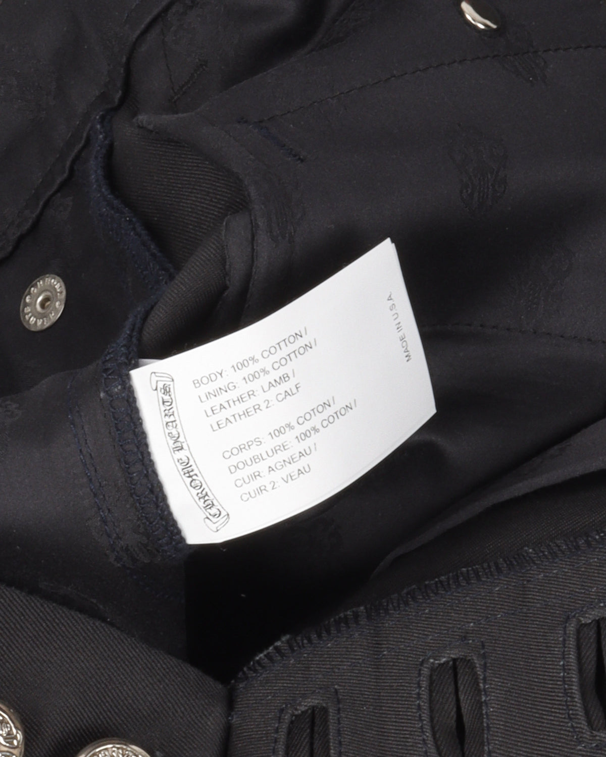 Multicolor Cross Patch Chino Pants