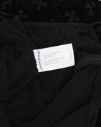 Velvet Burnout Hollow Cross Dress