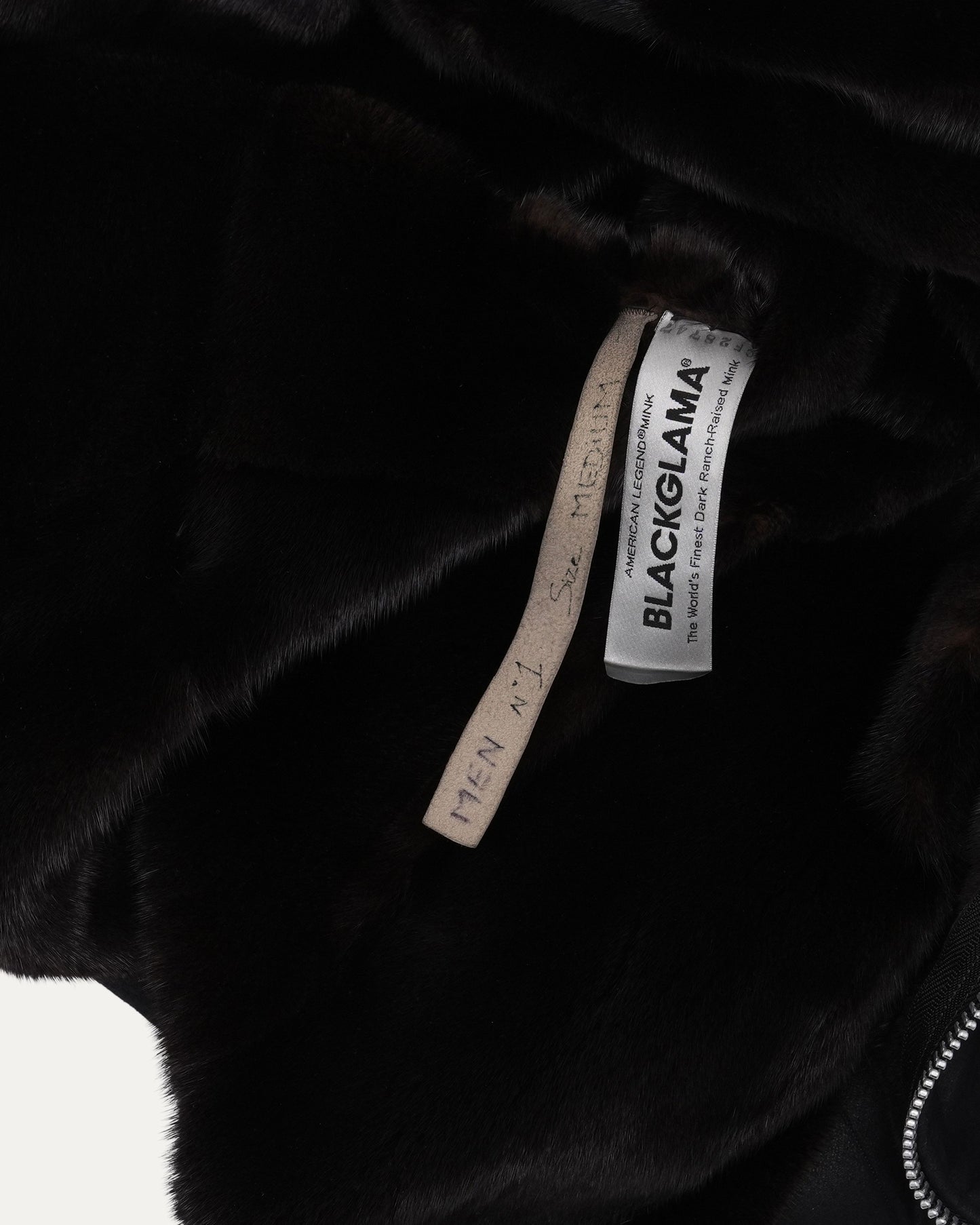 Rick Owens Mink Fur Lined Jacket